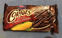 Kukuřičné cornies s hořkou čokoládou