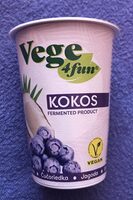 Fermentovaný kokosový výrobek, borůvka