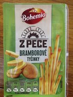 Z pece bramborové tyčinky