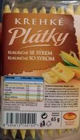 Kukuřičné plátky se sýrem