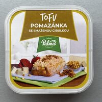 Tofu pomazánka se smaženou cibulkou