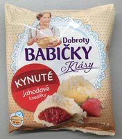 Kynuté jahodové knedlíky
