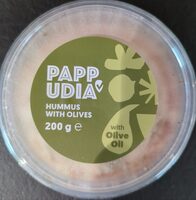 Hummus s olivami