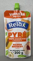 Ovocné pyré s jablem, mango, broskev, banán