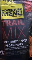 Trail mix beef jerky & goji & pecan nuts