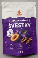 Mrazem sušené švestky