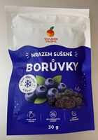 Mrazem sušené borůvky