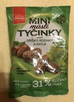 Mini müsli tyčinky