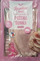 Pečená šunka shaved