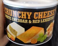 Křupavý sýr: White Cheddar & Red Leicester