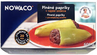 Plněné papriky v rajské omáčce