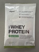 Whey protein ready to mix powder with pistachio flavour
