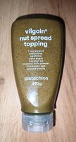 Nut spread topping