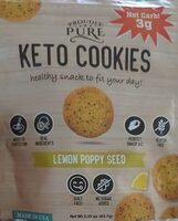 Lemon Poppy Seed Keto Cookies