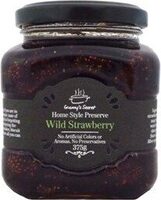 Grannys Secret Home Style Wild Strawberry Preserve 375g