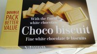 Choco biscuit blanc
