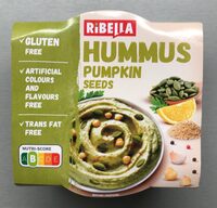 Hummus dýňové semínka