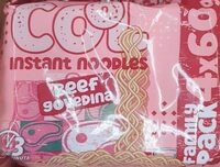 Instant noodles boeuf
