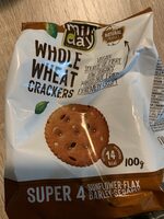 Whole wheat crackers