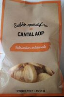Sablé apéritif cantal AOP