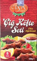 Çiğ köfte seti