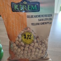 Gelbe Kichererbsen