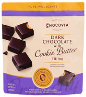 Dark Chocolate with Cookie Butter Filling