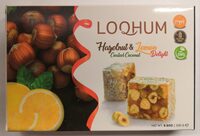 Loqhum Hazelnut & Lemon Coated Coconut