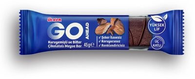 Go Ahead Üç Katlı Lezzet Kuruyemişli ve Bitter Çikolatalı Meyve Bar