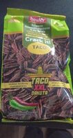 Black sunflower seeds with taco flavour