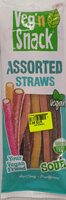 Assorted straws sour