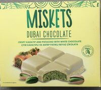 Dubai chocolate white