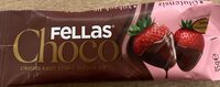 Fellas Choco Çikolata Kaplı Çilekli Meyve Bar 35 G