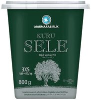 Dried natural black olives