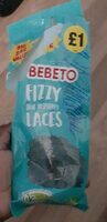 Fizzy Blue Raspberry laces
