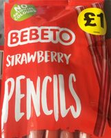 Strawberry pencils