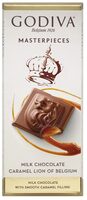 Godiva caramel lion of Belgium