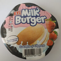 Milk Burger cu Lapte și Căpșune