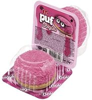 Puf Kırmızı Meyve Dolgulu Marshmallow Bisküvi