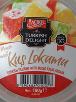 Turkish delight with mixed fruit aroma