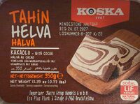 Tahin Helva Kakaolu