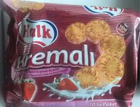 Kremali Halk Kekse Türkisch, Erdbeere