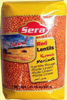 Lentilles rouges