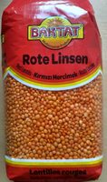 Lentilles rouges