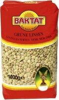 Grüne Linsen Dry