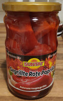 Poivrons rouges grillés