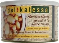 White Bombay Beans in Tomato Sauce