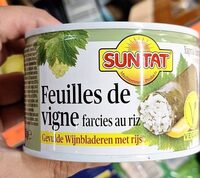 Feyille de vigne farcies au riz