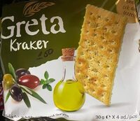 Cracker à l'olive et thym