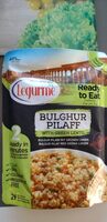 Bulghur pilaff with green lentil